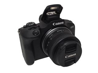 CANON EOS R100 4K VIDEO 24.2MP MIRRORLESS CAMERA W/RF-S18-45MM + RF 50MM LENS